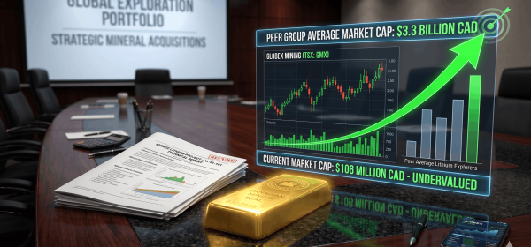Der einfache Weg zu inflationsgesch&uuml;tzten Cashflows: Wieso J.P. Morgan Chase und Altius Minerals auf Globex Mining schielen