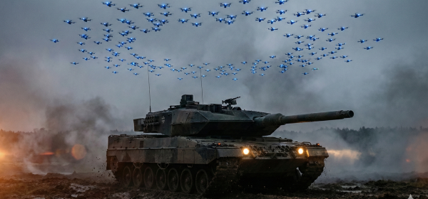 Panzerstahl trifft auf Schwarmintelligenz: Warum Rheinmetall und Hensoldt umr&uuml;sten m&uuml;ssen und NEO Battery Materials der heimliche Gewinner des Drohnenkriegs ist